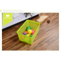 Large size eco-friendly multipurpose storage plastic fruit basket for wholesale